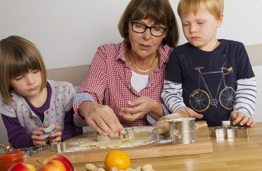 Oma und Opa sind da
