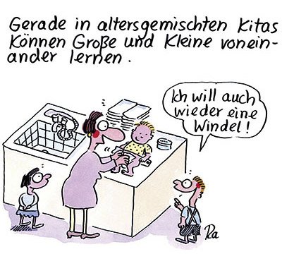 Kinderbetreuung der Kleinsten