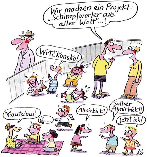 Kinder aus dem Ausland